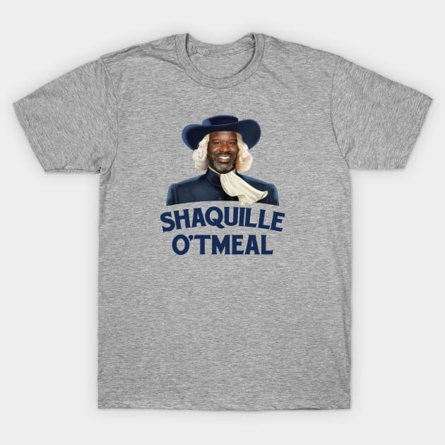 Shaquille O'tMeal - Shaq - Oatmeal T-Shirt by krewyork